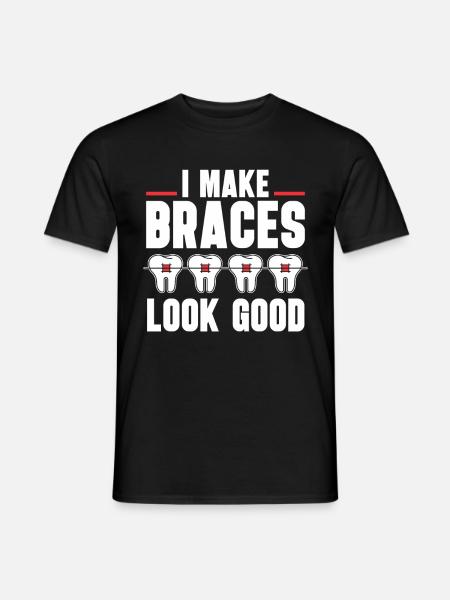 Orthodontist Orthodontic Dental - Men's T-Shirt - black
