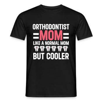 Orthodontiste Orthodontie Dentaire - T-shirt homme - noir - Devant - AI Model Male 178 light (178cm)
