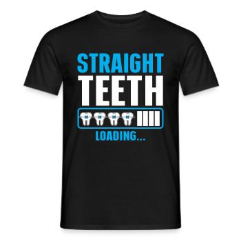 Orthodontiste Orthodontie Dentaire - T-shirt homme - noir - Devant - AI Model Male 178 light (178cm)