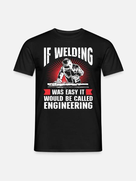 Welder Welding - Men's T-Shirt - black