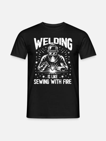 Welder Welding - Men's T-Shirt - black