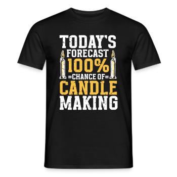 Kombucha Brewer Tea Love Kombucha Brewing - Männer T-Shirt - Schwarz - Vorne - AI Model Male 178 light (178cm)