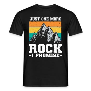 Geologe Steine Steinsammler - Männer T-Shirt - Schwarz - Vorne - AI Model Male 178 light (178cm)