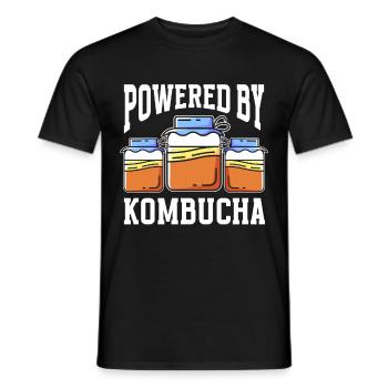 Kombucha Brewer Tea Love Kombucha Brewing - Männer T-Shirt - Schwarz - Vorne - AI Model Male 178 light (178cm)