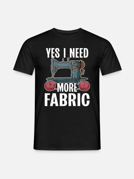Quilter Sewing Knitting Quilting - Men's T-Shirt - black