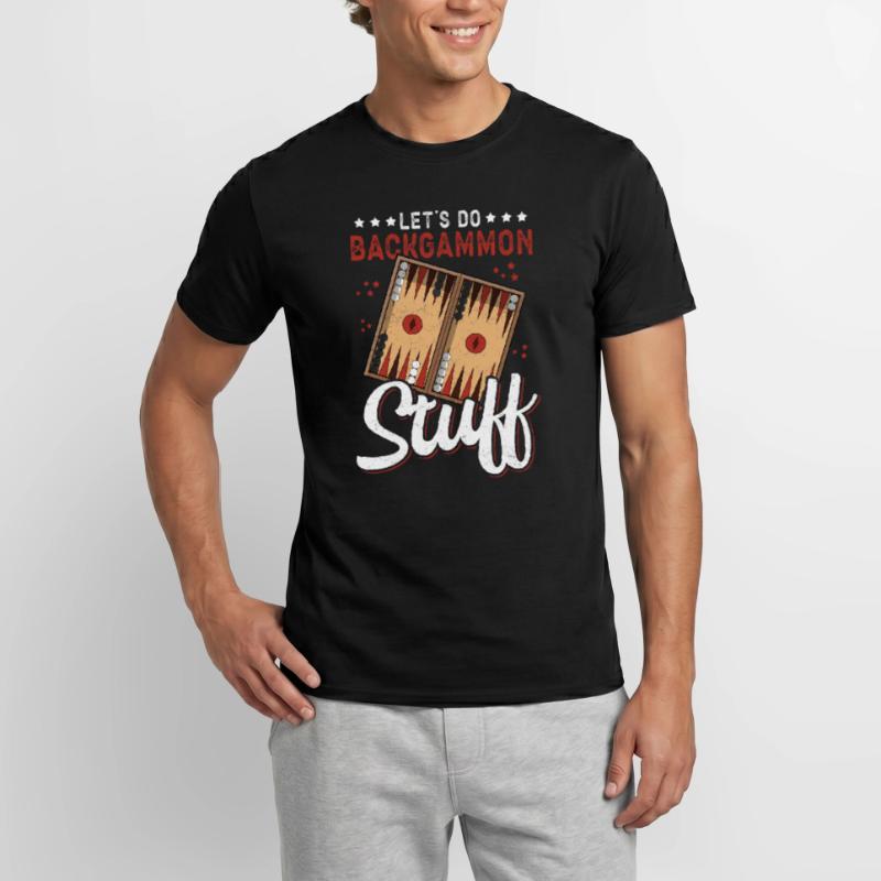 Backgammon Board Game | Backgammon Game Gift Men's T-Shirt