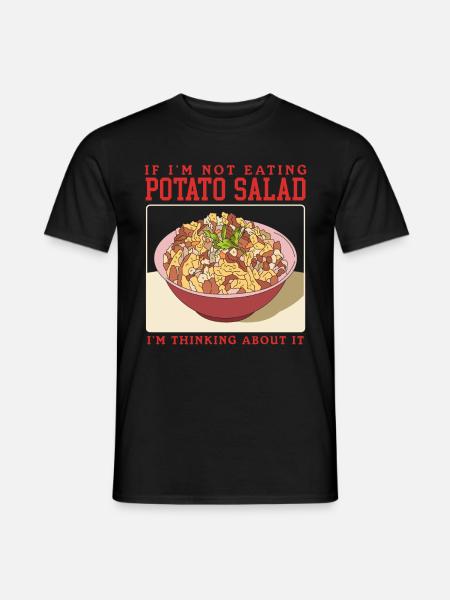Potato Salad Potato Salad Gift - Men's T-Shirt - black