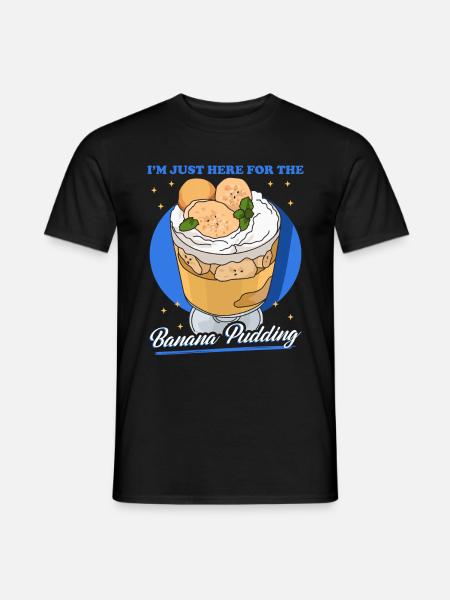 Banana Pudding Banana Pudding Gift - Men's T-Shirt - black