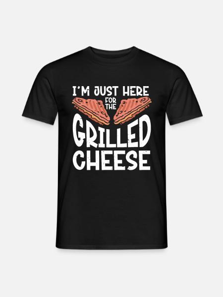 Cheese Lover Cheese - Men's T-Shirt - black
