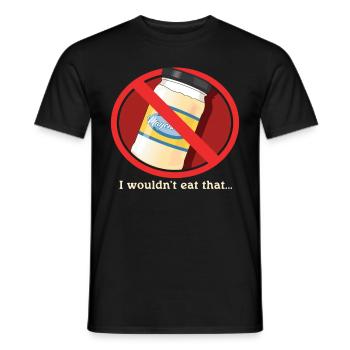 Mayonnaise I Wouldn't Eat Mayo Gift - Men's T-Shirt - black - Front - AI Model Male 178 light (178cm)