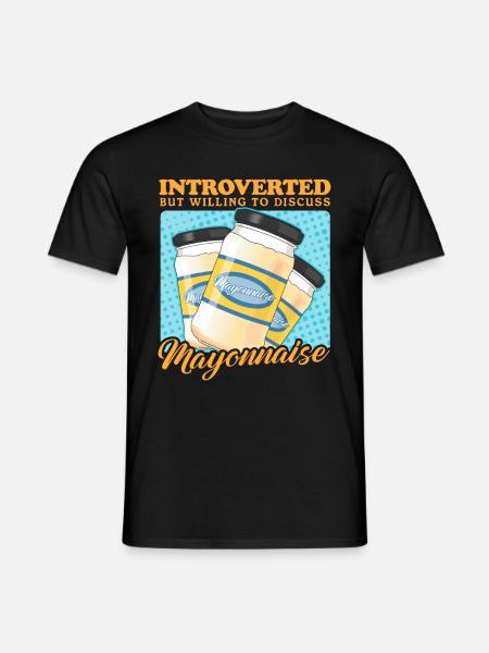Mayonnaise Mayo Gift - Men's T-Shirt - black