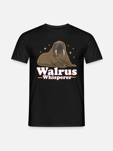 Walrus Walrus Walrus Walrus Gift - Men's T-Shirt - black