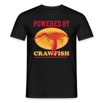 Flusskrebs Edelkrebs Meeresfrüchte Geschenk - Männer T-Shirt - Schwarz - Vorne - AI Model Male 178 light (178cm)