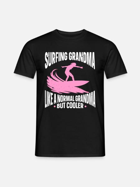 Surfeur Surfeur - T-shirt homme - noir