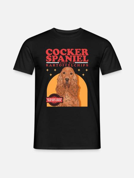 Cocker Spaniel sind wie | Cockerspaniel Geschenk - Mænd T-shirt - sort