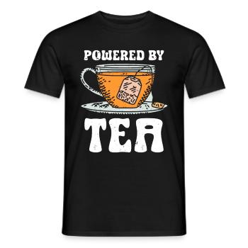 Tea Drinker Tea - Men's T-Shirt - black - Front - AI Model Male 178 light (178cm)