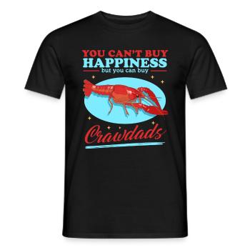 Flusskrebs Edelkrebs Meeresfrüchte Geschenk - Männer T-Shirt - Schwarz - Vorne - AI Model Male 178 light (178cm)