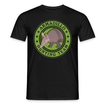Hunter Hunting Hunting Huntress Hunting License Gift - Men's T-Shirt - black - Front - AI Model Male 178 light (178cm)