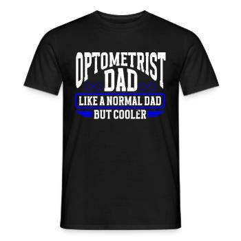 Optometrist Optician Optometry - Männer T-Shirt - Schwarz - Vorne - AI Model Male 178 light (178cm)