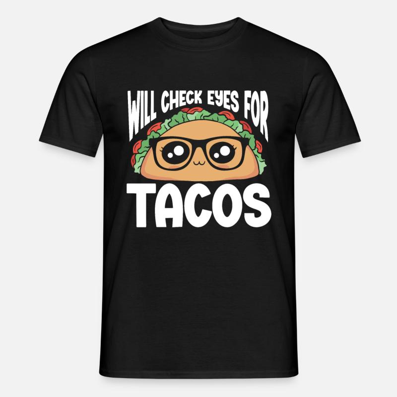 Optometrist Optician Optometry - Männer T-Shirt - Schwarz