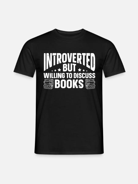 Fun Introvert Gifts - Men's T-Shirt - black