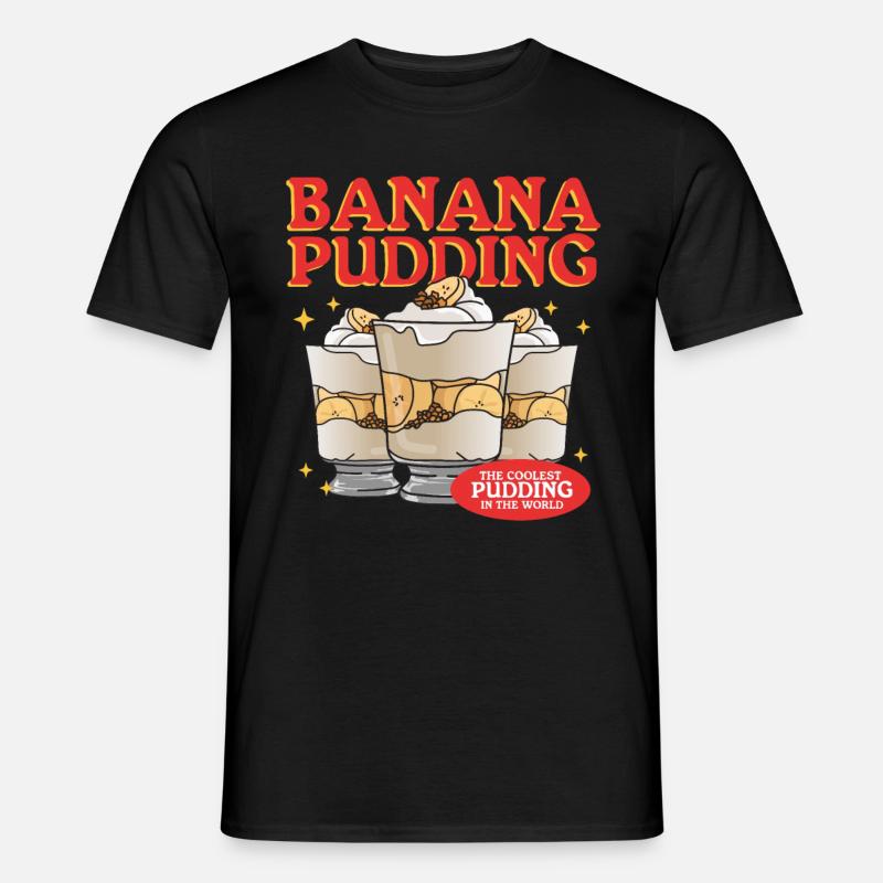 Banana Pudding Banana Pudding Gift - Men’s T-shirt - black