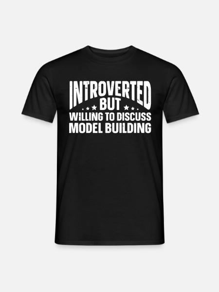 Fun Introvert Gifts - Men's T-Shirt - black