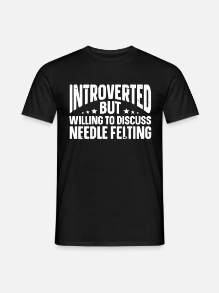 Fun Introvert Gifts - Men's T-Shirt - black
