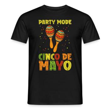 Cinco De Mayo Mexikanische Fiesta Geschenk - Männer T-Shirt - Schwarz - Vorne - AI Model Male 178 light (178cm)