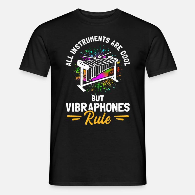 Vibraphone Vibraphone Vibraphonist Gift - Men's T-shirt - black