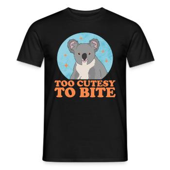 Koala Koalabär Koalas Koalabären Geschenk - Männer T-Shirt - Schwarz - Vorne - AI Model Male 178 light (178cm)
