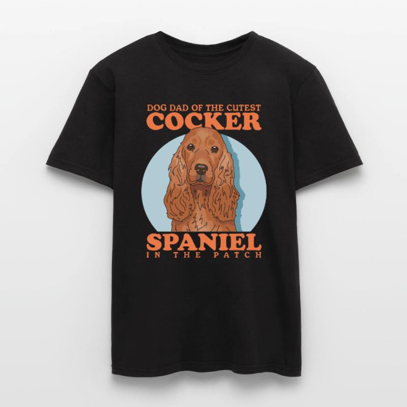 Cocker Spaniel Dad Cocker Spaniel Gift Men's T-Shirt