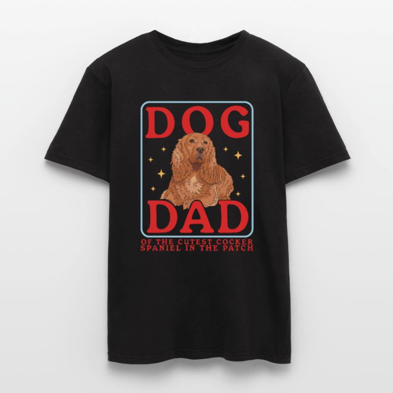 Cocker Spaniel Dad Cocker Spaniel Gift Men's T-Shirt