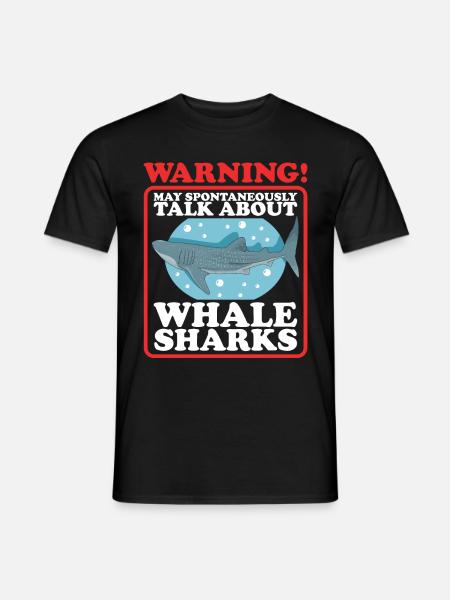 Whale Shark Whale Shark Gift - Men's T-Shirt - black