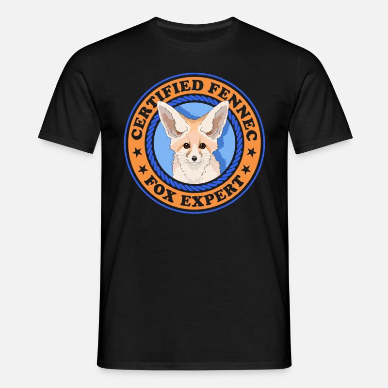 Fennec Fox Desert Foxes Gift - Men's T-Shirt - black