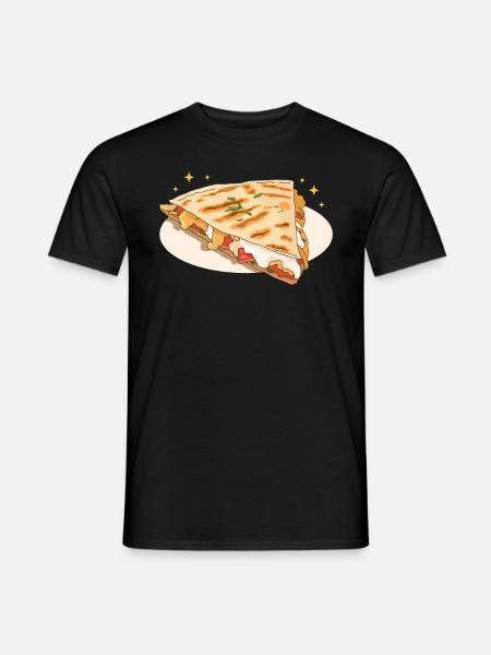 Quesadilla Tortilla Quesadillas Gift - Men's T-Shirt - black