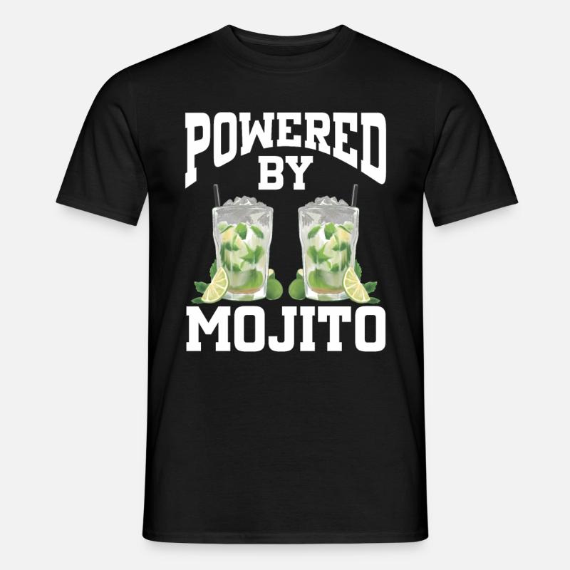 Powered By Mojito - Men’s T-shirt - black