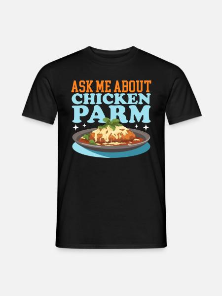 Chicken Parmesan Gift - Men's T-Shirt - black