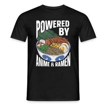 Ramen Lover Soupe de nouilles japonaise Ramen - T-shirt homme - noir - Devant - AI Model Male 178 light (178cm)