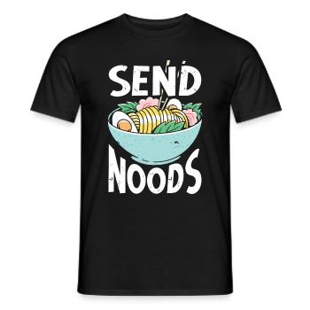 Ramen Lover Japanese Noodle Soup Ramen - Männer T-Shirt - Schwarz - Vorne - AI Model Male 178 light (178cm)