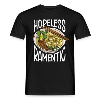 Ramen Lover Soupe de nouilles japonaise Ramen - T-shirt homme - noir - Devant - AI Model Male 178 light (178cm)