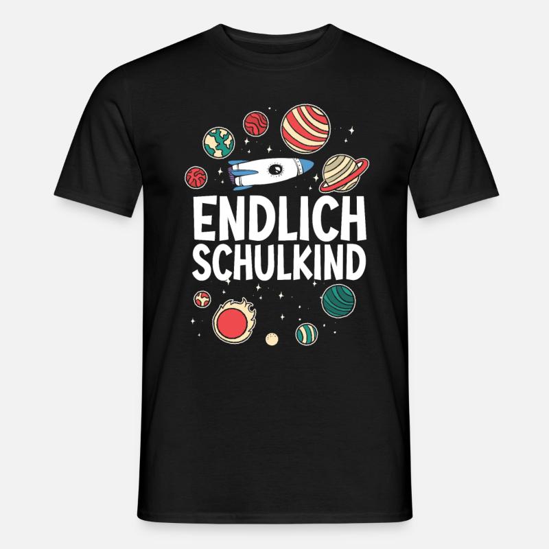 School 1. Grade - Männer T-Shirt - Schwarz
