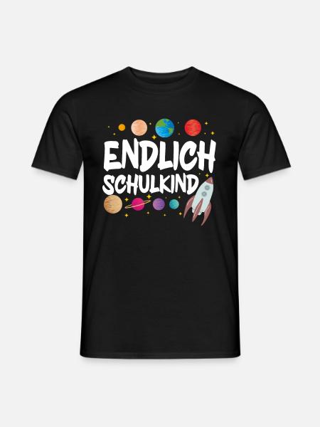 School 1st Grade - Men's T-Shirt - black