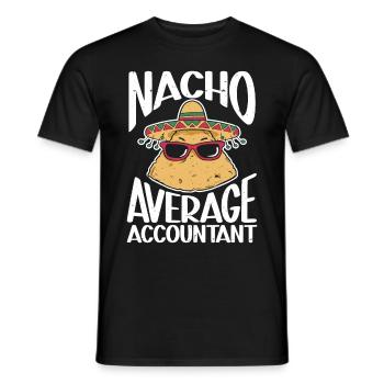 Tax Day CPA Accountant - Men's T-Shirt - black - Front - AI Model Male 178 light (178cm)
