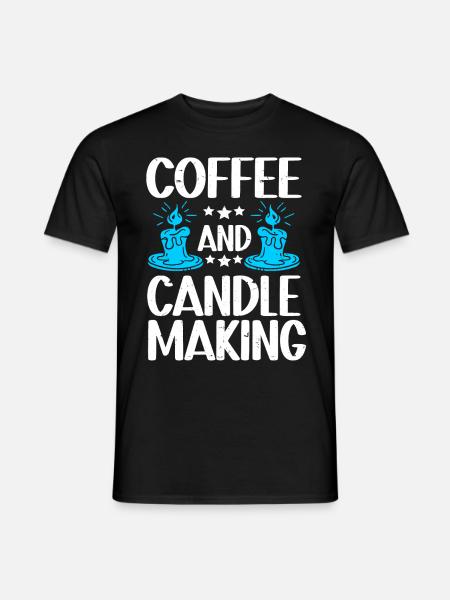 Candle Maker Candle Making - Men's T-Shirt - black