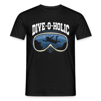Scuba Diving Diver - Männer T-Shirt - Schwarz - Vorne - AI Model Male 178 light (178cm)