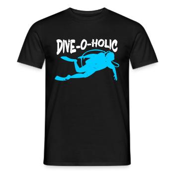 Scuba Diving Diver - Männer T-Shirt - Schwarz - Vorne - AI Model Male 178 light (178cm)