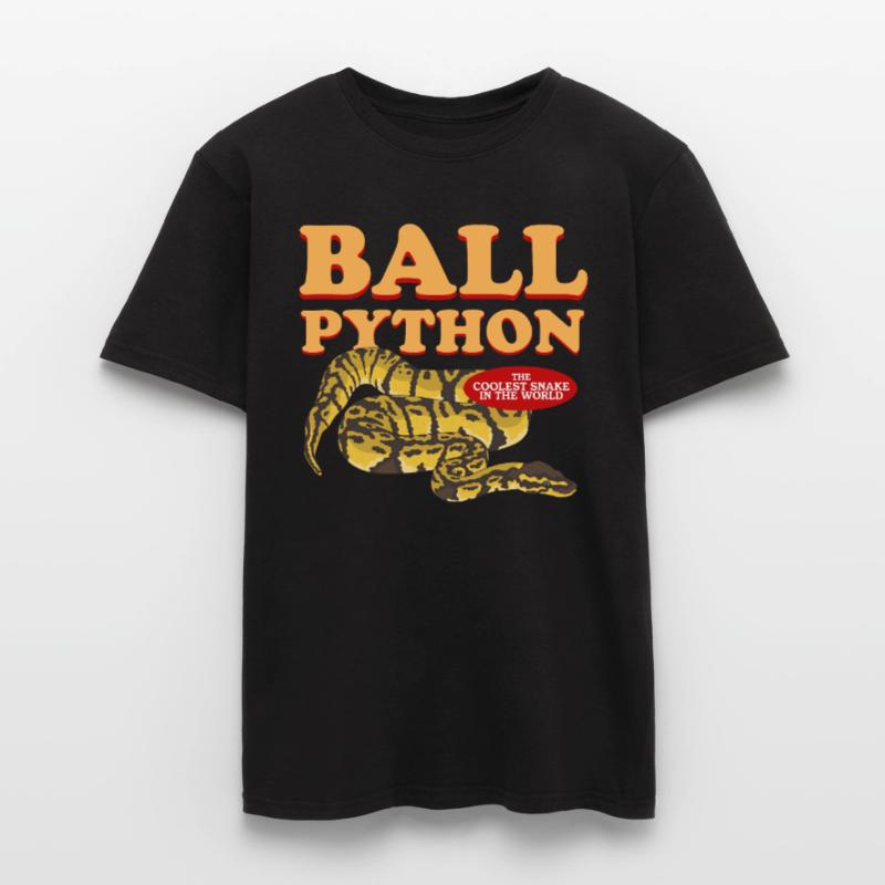 King Python Python Snakes Gift Men's T-Shirt