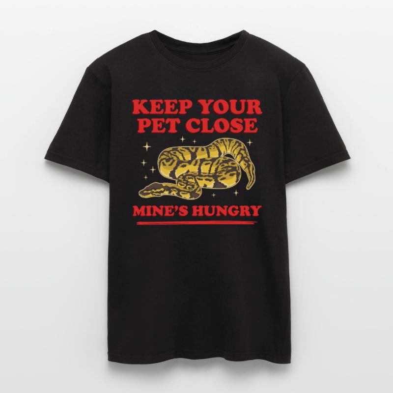 King Python Snake Python Gift Men's T-Shirt