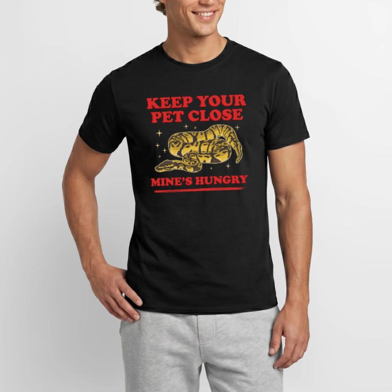 King Python Snake Python Gift Men's T-Shirt
